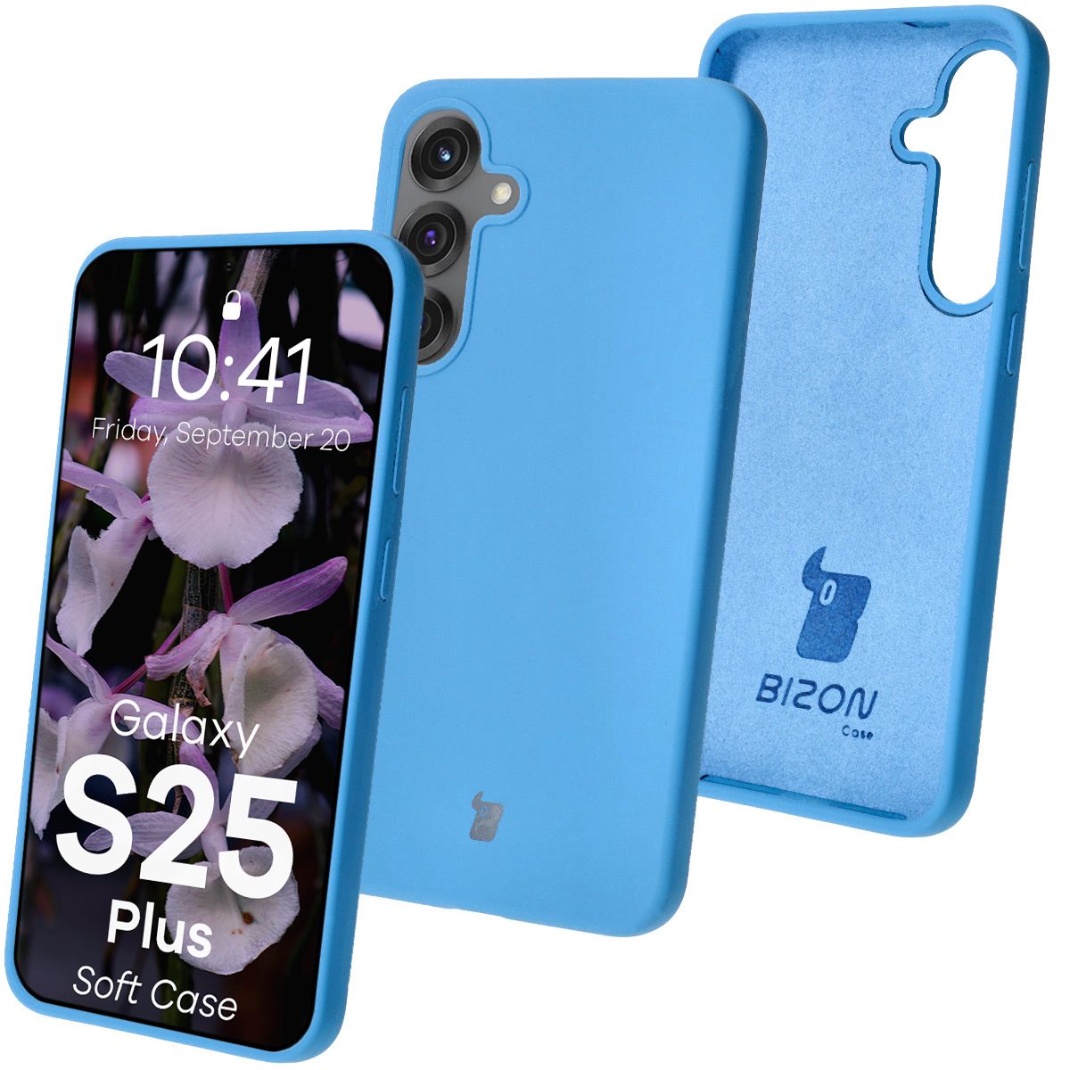 Silikonowe etui Bizon Soft Case do Samsung Galaxy S25 Plus